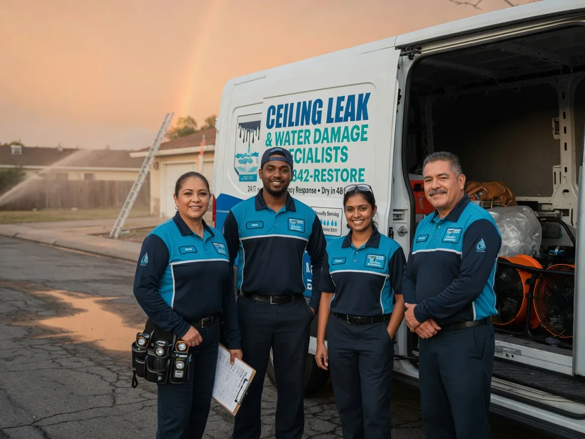 Ceiling Leak Cleanup company in Cornwall, PA