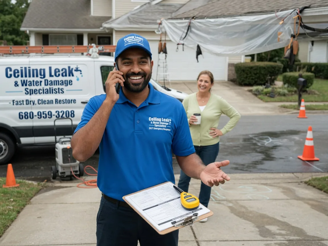 Ceiling Leak Cleanup Cornwall, PA FAQs